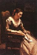 The Letter_3  Jean Baptiste Camille  Corot